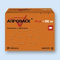Купить апроваск, таблетки, покрытые пленочной оболочкой 10мг+300мг, 28 шт в Заволжье