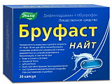 Купить бруфаст найт, капсулы 25мг+200мг 20шт в Заволжье