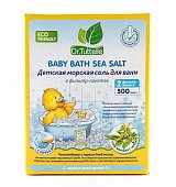 Купить dr.tuttelle (доктор туттелле) соль для ванны морская детская с экстрактом череды, 500г в Заволжье