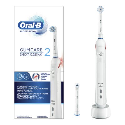 Купить oral-b (орал-би) электрическая зубная щетка professional gumcare 2/d5015232, (тип 3766) в Заволжье