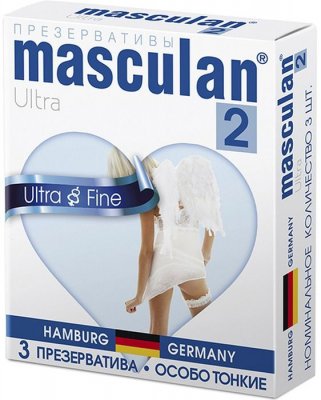 Купить masculan-2 (маскулан) презервативы ультра особо тонкие прозрачные с обильной смазкой 3шт в Заволжье