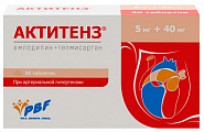 Купить актитенз, таблетки 5 мг+40 мг, 30 шт в Заволжье