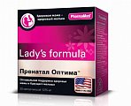 Купить lady's formula (леди-с формула) пренатал оптима для беременных, таблетки 30 шт бад в Заволжье