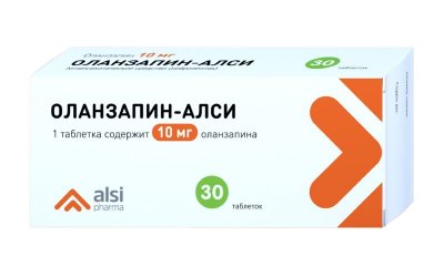 Купить оланзапин-алси, тбл 10мг №30 (алси фарма, россия) в Заволжье