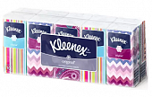 Купить kleenex (клинекс)  платки носовые бумажные original без запаха 10х10 шт в Заволжье
