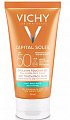 Vichy Capital Soleil (Виши) эмульсия для лица матирующая Драй Тач 50мл SPF50