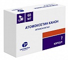 Купить атомоксетин канон, капсулы 60мг, 7 шт в Заволжье
