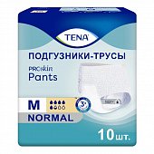 Купить tena proskin pants normal (тена) подгузники-трусы размер m, 10 шт в Заволжье
