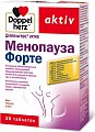 Купить doppelherz (доппельгерц) актив менопауза форте, таблетки, 30 шт бад в Заволжье