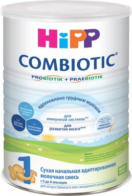 Купить хипп-1 комбиотик, мол. смесь 800г (хипп, германия) в Заволжье