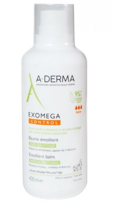 Купить a-derma exomega control (а-дерма) бальзам смягчающий для лица и тела, 400мл в Заволжье