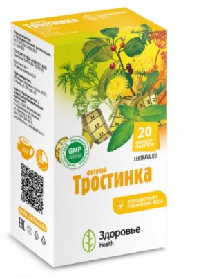 Купить чай тростинка фильтр-пакет 2г, 20 шт бад в Заволжье