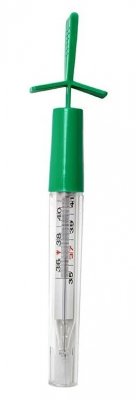 Купить термометр медицинский стеклянный без ртути импекс-мед для легкого встряхивания №1 в Заволжье