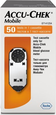 Купить тест-кассета accu-chek mobail (акку-чек) 50 шт в Заволжье