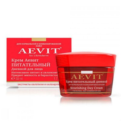 Купить librederm aevit (либридерм) крем для лица дневной питательный, 50мл в Заволжье