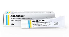 Купить адвантан, мазь для наружного применения жирная 0,1%, туба 15г в Заволжье