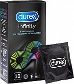 Купить durex (дюрекс) презервативы infinity гладкие с анестетиком (вариант 2) 12шт в Заволжье