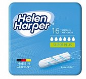 Купить helen harper (хелен харпер) супер плюс тампоны без аппликатора 16 шт в Заволжье