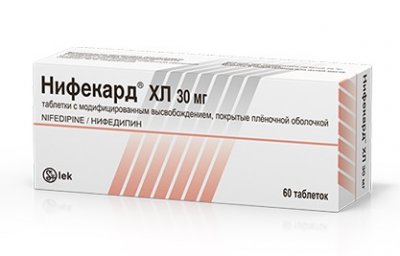 Купить нифекард xl, таблетки с модифицированным высвобождением, покрытые оболочкой 30мг, 60 шт в Заволжье