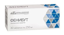 Купить фенибут, таблетки 250мг, 30 шт в Заволжье