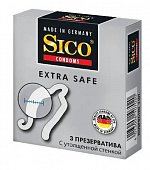 Купить sico (сико) презервативы extra safe с утолщенной стенкой, 3шт в Заволжье