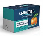 Купить смектит диоктаэдрический, порошок для приготовления суспензии для приема внутрь апельсиновый, пакет 3г, 10 шт в Заволжье