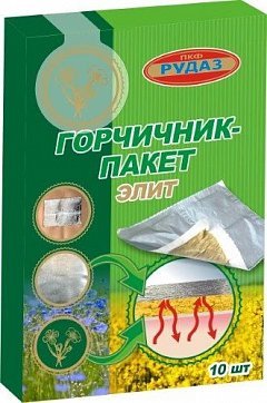 Горчичник-пакет Элит, 10 шт