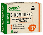 Купить overvit (овервит) в-комплекс, капсулы 30шт бад в Заволжье