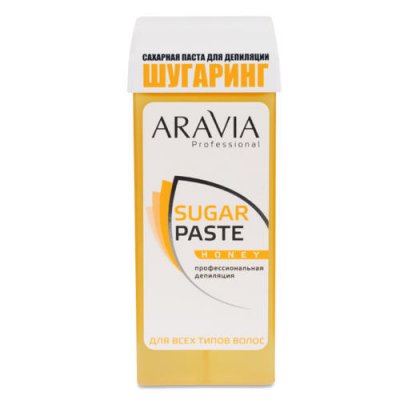 Купить aravia (аравиа) паста сахарная для депиляции очень мягкой консистенции медовая картридж 150г в Заволжье