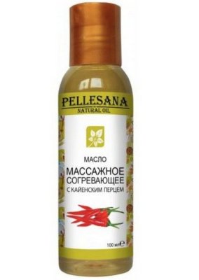 Купить pellesana (пеллесана) масло массажное согревающее с кайенским перцем 100 мл в Заволжье