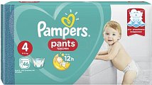 Pampers Pants (Памперс) подгузники-трусы 4 макси 9-15кг, 46шт