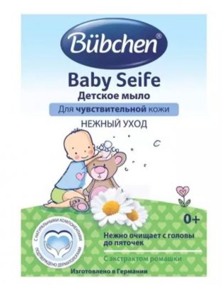 Купить bubchen (бюбхен) мыло детское, 125г в Заволжье