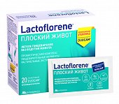 Купить lactoflorene (лактофлорене) плоский живот порошок, пакетики 2-х камерные 4г (2г+2г) 20 шт бад в Заволжье
