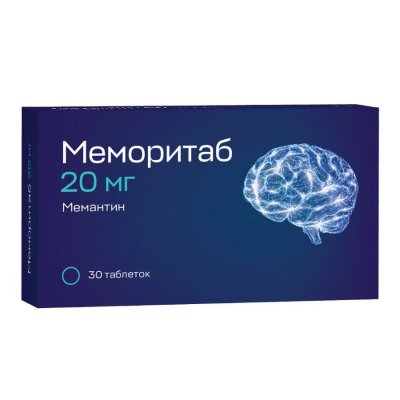 Купить меморитаб, таблетки диспергируемые 20мг, 30 шт в Заволжье