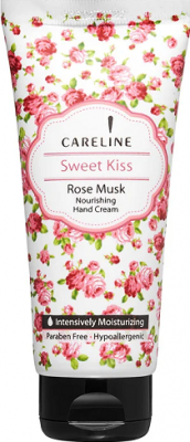 Купить карелин (careline) крем для рук с ароматом розы сладкий поцелуй, 100мл в Заволжье