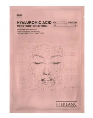 Купить steblanc (стебланк) маска для лица тканевая увлажняющая гиалуроновая кислота, 1 шт  в Заволжье