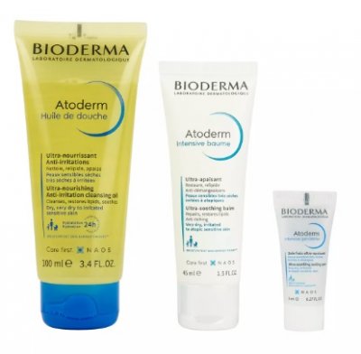 Купить bioderma atoderm (биодерма) набор для лица и тела: комплекс для ухода за атопичной кожей в Заволжье