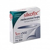 Купить silkofix (силкофикс) пластырь на тканной основе 1смх500см белый в Заволжье