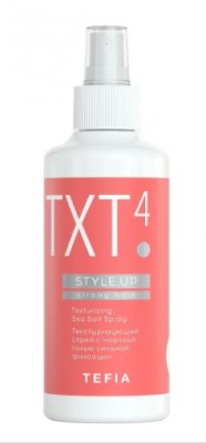 Купить тефиа (tefia) syle up спрей текстурный для волос сильной фиксации морская соль, 250мл в Заволжье
