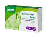 Купить флуконазол-тева, капсулы 150мг, 4 шт в Заволжье