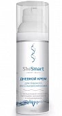 Купить shesmart (шисмарт) крем дневной для глубокого восстановления кожи с гиалуроновой кислотой, пептидами, ниацинамидом и витамином е, 50мл в Заволжье