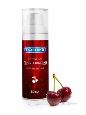Купить torex (торекс) гель-смазка интимный спелая вишня, флакон-дозатор 50мл в Заволжье