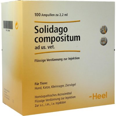Купить солидаго композитум с, раствор для внутримышечного введения гомеопатический 2,2мл, ампулы 100шт в Заволжье