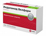 Купить индапамид-велфарм, таблетки, покрытые пленочной оболочкой 2,5мг, 50 шт в Заволжье