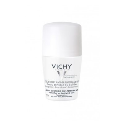 Купить vichy (виши) дезодорант шариковый 48часов для чувствительной кожи 50мл в Заволжье