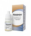 Купить неванак, капли глазные 0,1%, флакон-капельница 5мл в Заволжье