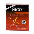 Купить sico (сико) презервативы sensitive контурные 3шт в Заволжье