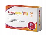 Купить ранокардум, таблетки с пролонгированным высвобождением, покрытые пленочной оболочкой 500мг, 30 шт в Заволжье