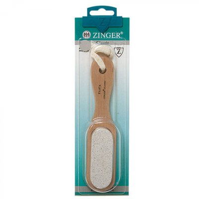 Купить zinger (зингер) пемза pa-07-а мелкая с деревянной ручкой в Заволжье