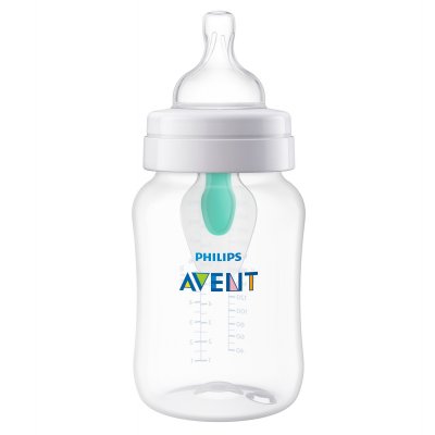 Купить avent (авент) бутылочка для кормления с 1 месяца anti-colic с клапаном airfree 260 мл 1 шт (scf813/14) в Заволжье